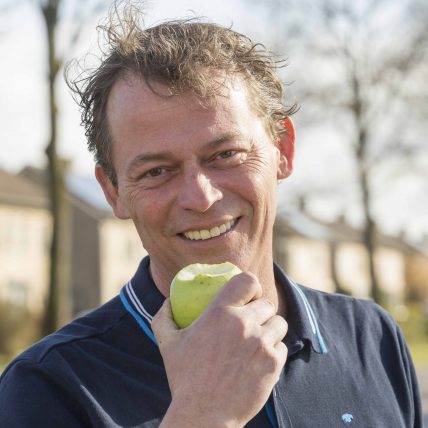 Frontkronen Ron met appel
