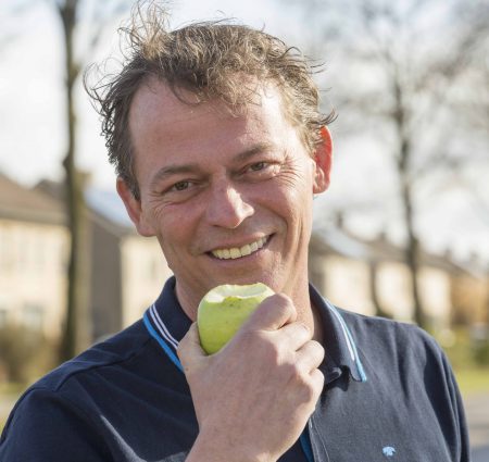 Frontkronen Ron met appel