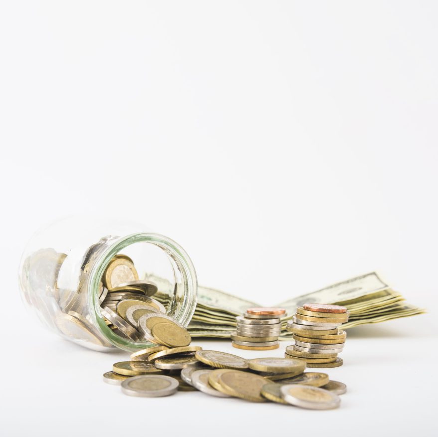 Potje met los geld