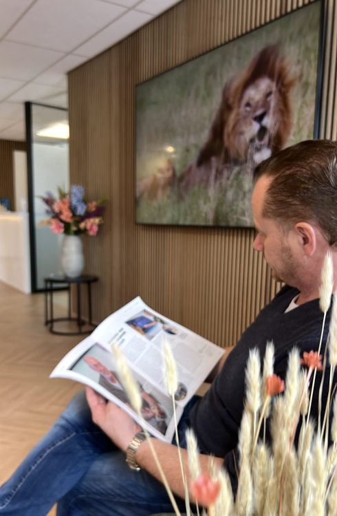 VieDenta Kliniek wachtkamer