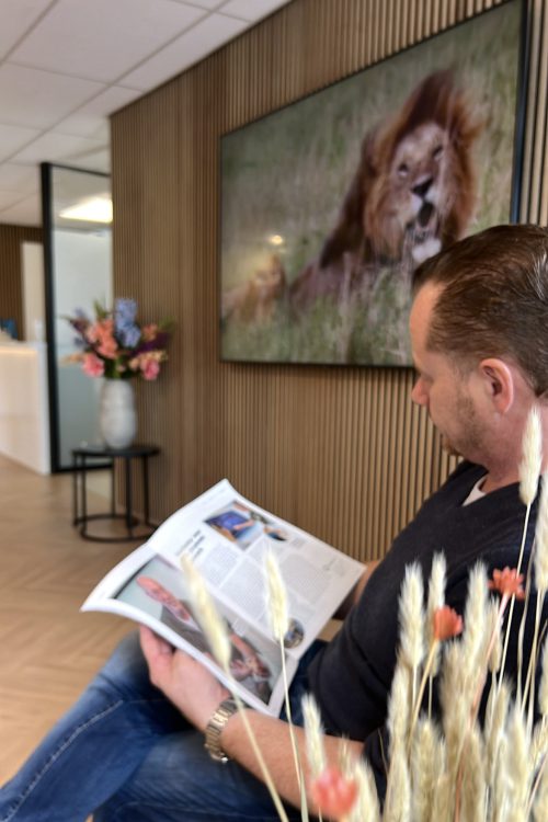 VieDenta Kliniek wachtkamer